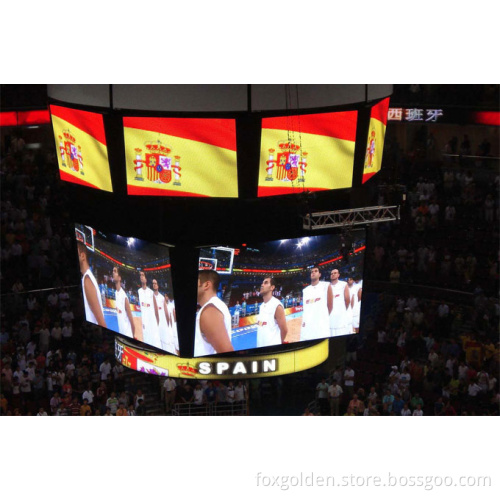 P12 Indoor Full Color SMD Basketball LED Screen TV